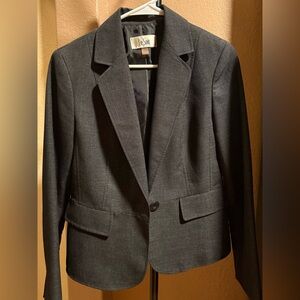 Le Suit Charcoal Blazer for Women